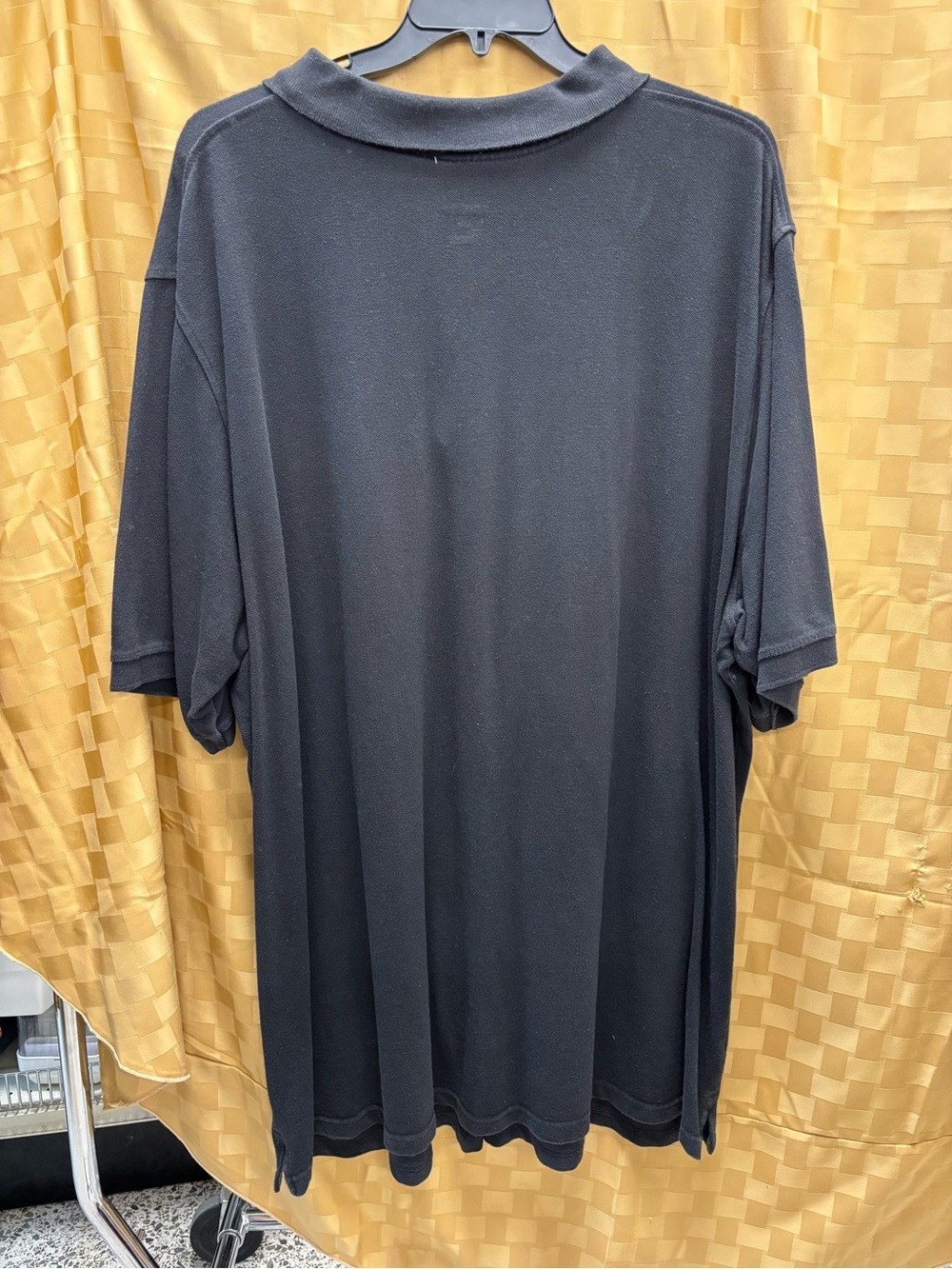 Men's Black Short-Sleeve Polo Shirt - Casual Comfort - Picture 3 of 3